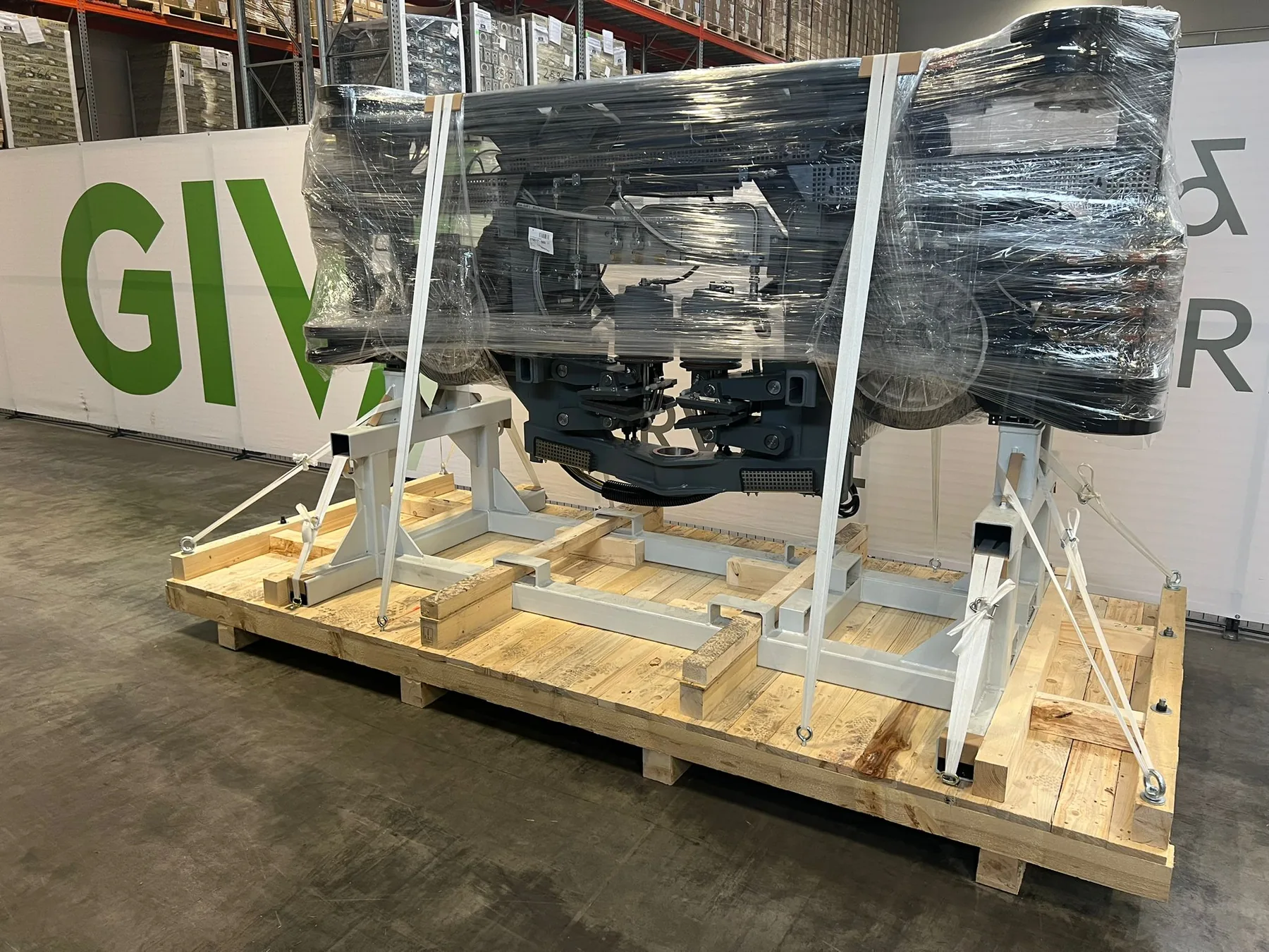 Individueller Transportboden für Industriegut